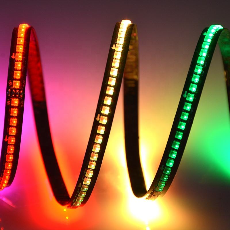 APA102 5V 60LED Addressable LED Stripe SMD 5050RGB Smart Color Changing LED Strip Lights