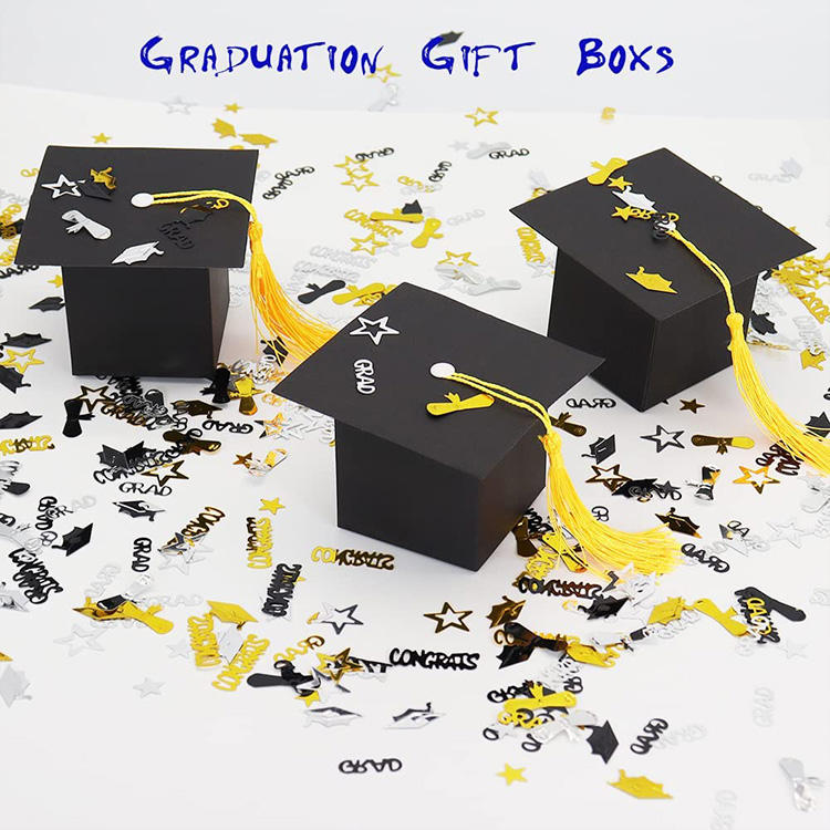 Deco Diplome Bou00eete U00e0 Bonbons De Graduation Bou00eete En Forme De Capuchon Pour Cu00e9lu00e9bration Mignonne Chocolat Pour Fu00eate De Graduation Nouvelle Boite Bonbon
