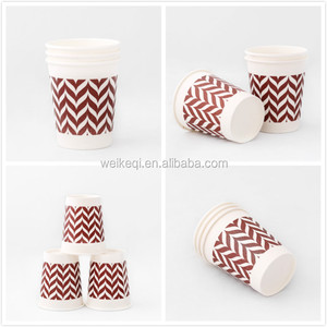 Ly giấy hai lớp in theo yêu cầu khách hàng 8oz 12oz, ly cà phê dùng một lần bằng giấy kraft có nắp, dùng cho trà, cà phê, quán cà phê, quán trà sữa - Product Image 5