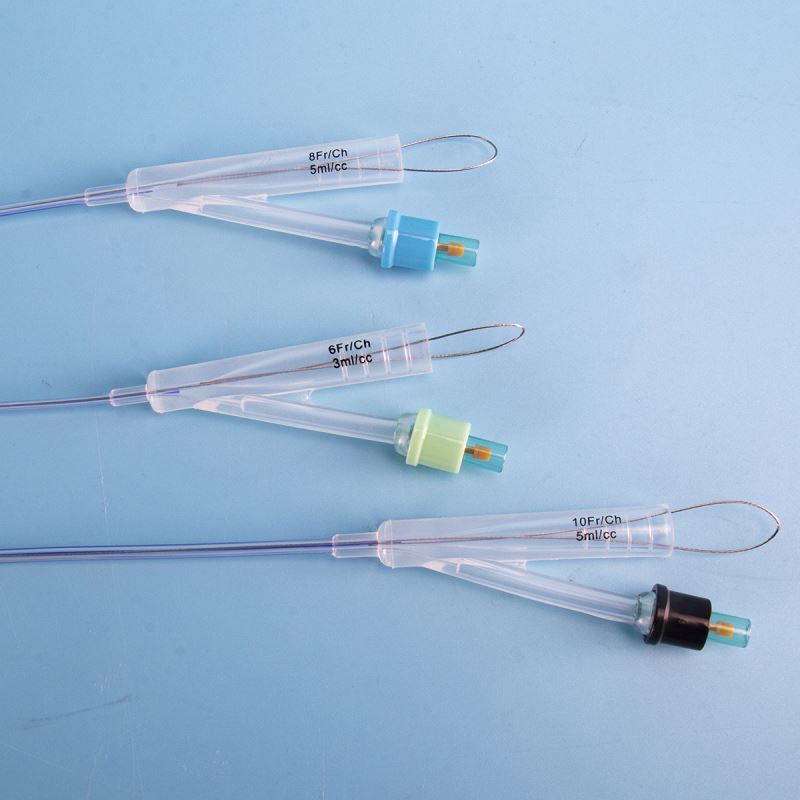 Vet foley catheter silicone urinary catheter