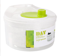 Keuken Craft Deluxe Saladeslinger en -dressoir PP Plastic Ecologisch BPA Vrij Gemakkelijk te reinigen Groot Wit/Groen/Rood