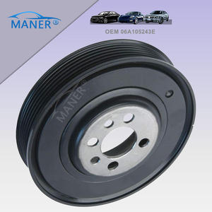 Polea de Correa del Cigüeñal del Motor MANER para VW GOLF JETTA AUDI A3 A4 TT SEAT ALTEA TOLEDO 06B105243F 06A105243E - Product Image 2