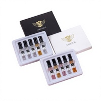 Coffret de Parfums Luxe Frais, Épicés, Boisés et Floraux – 4 x 5 ml Format Standard – Longue Durée – Coffret Cadeau pour Hommes – Collection de Parfums