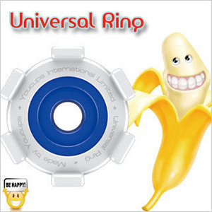 Anillo universal morado, azul y verde, no tóxico, de goma suave para el pene, para ejercicios de retraso de la eyaculación. - Product Image 3