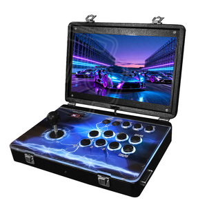 Macchina da Gioco <span class=keywords><strong>Arcade</strong></span> Sportiva in Lingua Inglese da 14 Pollici, Retrò, Ricaricabile, per Console di Gioco, Materiale PVC, Gioco Personalizzabile - Product Image 1