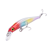 Leurre de pêche Kingdom Minnow 60mm 6g, appât artificiel en plastique dur de haute qualité, leurre de pêche Wobbler coulant pour l'eau douce
