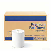 Kwalitatief hoogwaardige, milieuvriendelijke, water- en olie-absorberende papieren keukendoeken met custom embossing, hygiënepapier