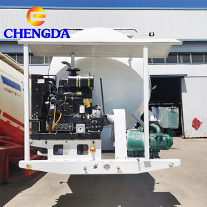 Semi-remorque à ciment en vrac <span class=keywords><strong>de</strong></span> haute qualité CHENGDA avec suspension à ressorts à lames et 4 essieux - Product Image 6