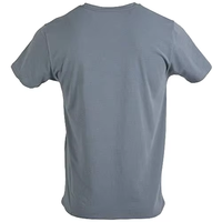 T-shirt personnalisé de haute qualité 95% coton 5% Spandex sérigraphie t-shirts à manches courtes pour hommes slim fit col en V