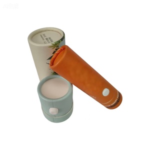 Gold Foil Stamping Cylindrical Packaging <b>Box</b>, Child Buckle Safety <b>Lock</b> Snap Paper Can for Cosmetics Essential Oil - Product Image 3