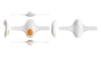 Schmetterlingsförmiger Tragbarer Vibrator - USB-Aufladbar IPX7 Wasserdicht 10-Gang Multi-Vibration