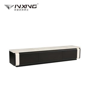 יחידת אחסון טלוויזיה מעץ אלון מעושן מודרני בהתאמה אישית לסלון, חדר שינה ודירה - Product Image 3