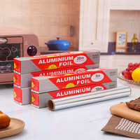 Haute qualité résistant à l'huile micro-ondable Restaurants et cuisine utiliser 10-200m feuille papier d'emballage alimentaire doux le rouleau de papier d'aluminium