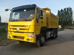 Camión volquete Sinotruk 6x4 375 Hp HOWO 371 camiones volquete usados para la venta de África