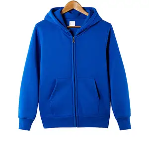 Odm/Oem Groothandel Puls Maat Heren Hoodies Met Volledige Ritssluiting Op Maat Logo Hoodie Voor Mannen En Vrouwen