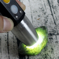 Jade identification lampe de poche Portable Jade bijoux détecteur de pierres précieuses LED lampe de poche UV torche
