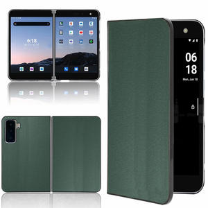 Housse de téléphone portable en cuir, étui de Protection complète pour <span class=keywords><strong>Microsoft</strong></span> Surface <span class=keywords><strong>Duo</strong></span> 2 - Product Image 1