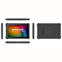 Tablet Industri 10'' QCM6690 Octa-core CPU Android16 Jaringan 5G WIFI NFC Pemindai Barcode 2D Baterai Lepas Pasang Tablet PC Tangguh