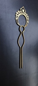 Pasador de Pelo Vintage con Halo de Sol, Color Dorado, Metal, Hecho a Mano, Accesorio Decorativo para el Cabello para Mujer - Product Image 2