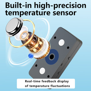Termometro Elettronico di Alta Precisione per Acquario, Display di Temperatura e Umidità, Rettangolare, Vendita Diretta dalla Fabbrica - Product Image 2
