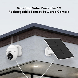 <span class=keywords><strong>AHONY</strong></span> Panneau solaire étanche IP65 5W, module PV portable, vente directe d'usine, panneau solaire pour caméra de sécurité CCTV en extérieur - Product Image 4