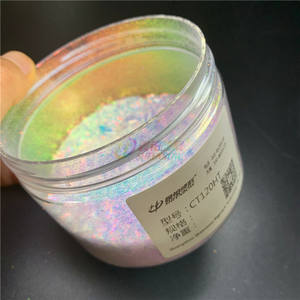 Sheenbow toptan fabrika kaynağı fantezi yıldızlı gökyüzü holografik tırnak gevreği bukalemun lazer tırnak tozu düzensiz gevreği - Product Image 6