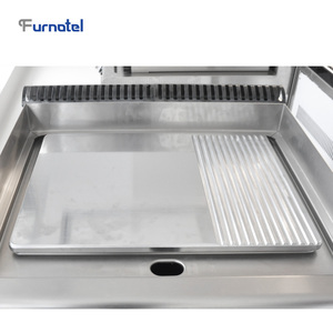 Nhà Hàng Thương Mại Sử Dụng Heavy Duty Gang Phẳng/Rãnh 900 Series <span class=keywords><strong>Gas</strong></span> <span class=keywords><strong>Griddle</strong></span> Thiết Bị - Product Image 2