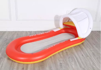 Nouveau transat gonflable flottant en filet, hamac aquatique, flotteurs de piscine