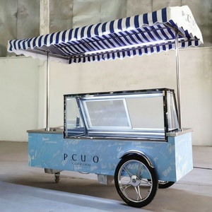 <span class=keywords><strong>Ice</strong></span> <span class=keywords><strong>Cream</strong></span> hiển thị di chuyển tủ đông - Product Image 2