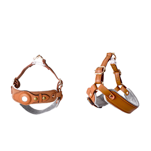 Grosir Set tali dan kekang kucing, dengan penjepit Airtag pengekang hewan peliharaan untuk berjalan, tali lembut dapat disesuaikan, luar ruangan dan dalam ruangan - Product Image 4