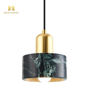 Hot Sale Marmor Metall Kronleuchter Restaurant Bar Single Head Golden Light Luxus Kronleuchter - Product Image 5