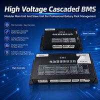 ECBMS 224S Batería de Litio Modular de Alto Voltaje BMS Power Bank PCBA EC-HV-MC1+EC-HV-SC13 Pantalla LCD de 4.3 Pulgadas CAN RS485 para Uso Industrial
