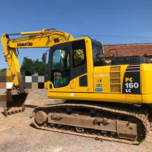 รถขุดตีนตะขาบ Komatsu PC160 มือสองแท้ เครื่องยนต์ Cummins น้ำหนักใช้งาน 16 ตัน พร้อมอุปกรณ์ขุดครบชุด มาตรฐาน CE EPA - Product Image 1