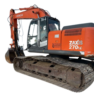 Excavatrice sur chenilles hydraulique Hitachi ZX270 de 27 tonnes d'occasion avec moteur, pompe, boîte de vitesses et PLC - À vendre - Product Image 1