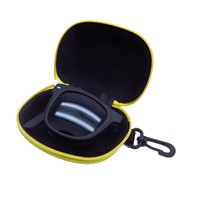 Étui à lunettes pliable en EVA avec fermeture éclair, résistant aux chocs et aux chutes, pour le rangement des lunettes ; Vente en gros usine ; Commandes en gros bienvenues