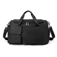 Sac de voyage/yoga en nylon imperméable, léger, grande capacité, couleur unie, haute qualité, durable, fabriqué en usine BSCI, tendance 2023.