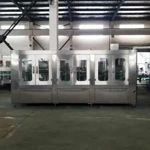 Complete Set Full Automatic PET Plastic Drinking Bottled Pure Mineral Water Filling Machine Bottling Production Line
