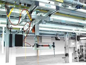 Système de grue légère ergonomique à double poutre en aluminium Fonctionnement lisse et pratique sûr pour l'utilisation des ponts - Product Image 5