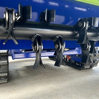 Tondeuse robotisée RC pour vignobles, débroussailleuse à chenilles télécommandée, adaptable aux terrains complexes, broyeur à fléaux