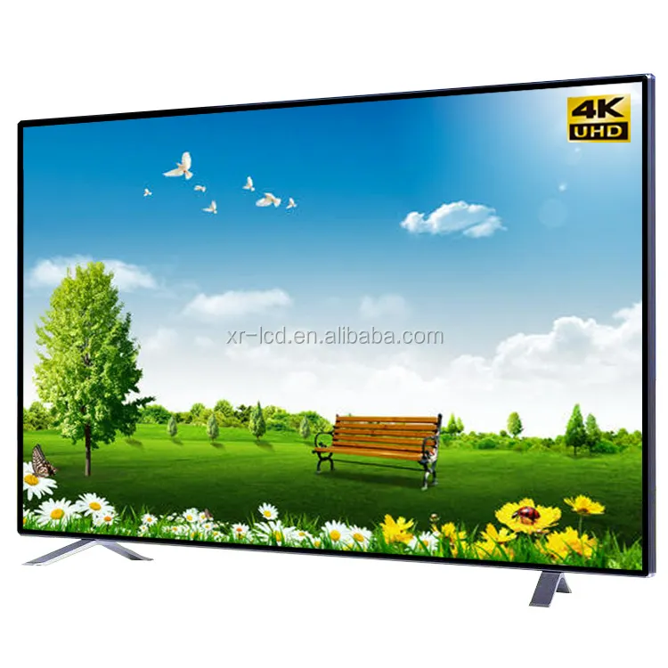 공장 아울렛 새로운 32 40 43 50 55 60 75 80 85 100 110 인치 스마트 안드로이드 LCD LED TV 4K 평면 화면 텔레비전 LCD 최고의 스마트 TV