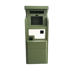 Recinto de equipo <span class=keywords><strong>ATM</strong></span> de alta precisión personalizado Fabricación de chapa de uso industrial con acabado de pintura de soldadura de corte por láser - Product Image 1