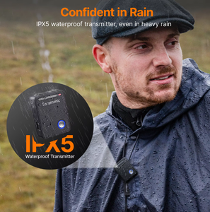 Saramonic ไมโครโฟนลาวาเลียร์ไร้สายพิเศษพร้อม <span class=keywords><strong>timecode</strong></span> สำหรับ iPhone Android USB-C มาร์ทโฟน DSLR กล้องบันทึกวิดีโอ Vlog - Product Image 5