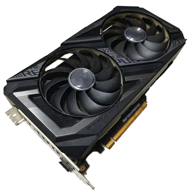 ORIGINAL USED BIG BRAND RX 6600 XT OC Edition GAMING 8GB GDDR6 128-bit 14nm PCI Express Fan Desktop GPU