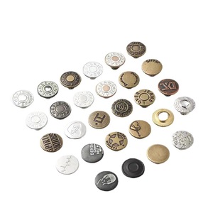 Jean nút biểu tượng tùy chỉnh tùy chỉnh nút biểu tượng thương hiệu Snap nút kim loại - Product Image 1