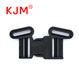 KJM-hebilla de plástico de <span class=keywords><strong>4</strong></span> vías para cochecito de bebé, doble cierre lateral ajustable - Product Image 3