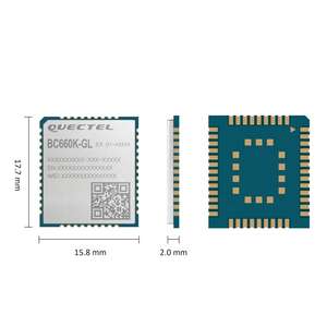 Quectel BC660K-GL LCC LTE Cat NB2 prend en charge plusieurs bandes de fréquence <span class=keywords><strong>ESIM</strong></span> intégré réservé - Product Image 2