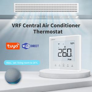 Termostato Inteligente para Unidades de <span class=keywords><strong>Conductos</strong></span> Divididos para el Hogar <span class=keywords><strong>Mitsubishi</strong></span> <span class=keywords><strong>Electric</strong></span> CN105 con Pantalla LCD, Marco de Aleación, Compatible con Alexa y Google - Product Image 3