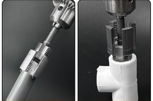 Macho de roscar de 4 y 6 puntas para tuberías de agua PPR y PE/PC, para roscas internas y externas, herramienta de roscado para taladros eléctricos y herramientas manuales - Product Image 3