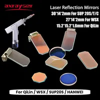 Miroirs de réflexion laser à fibre Axrayser avec support pour pistolet de soudage laser portatif SUP WSX Qilin HANWEI
