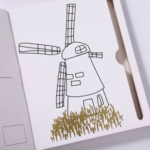 Libro de Dibujo para Niños con Logo, Set de Pintura de Acuarela y Graffiti con Encuadernación en Espiral, Tamaño y Color Personalizados, Regalo - Product Image 2